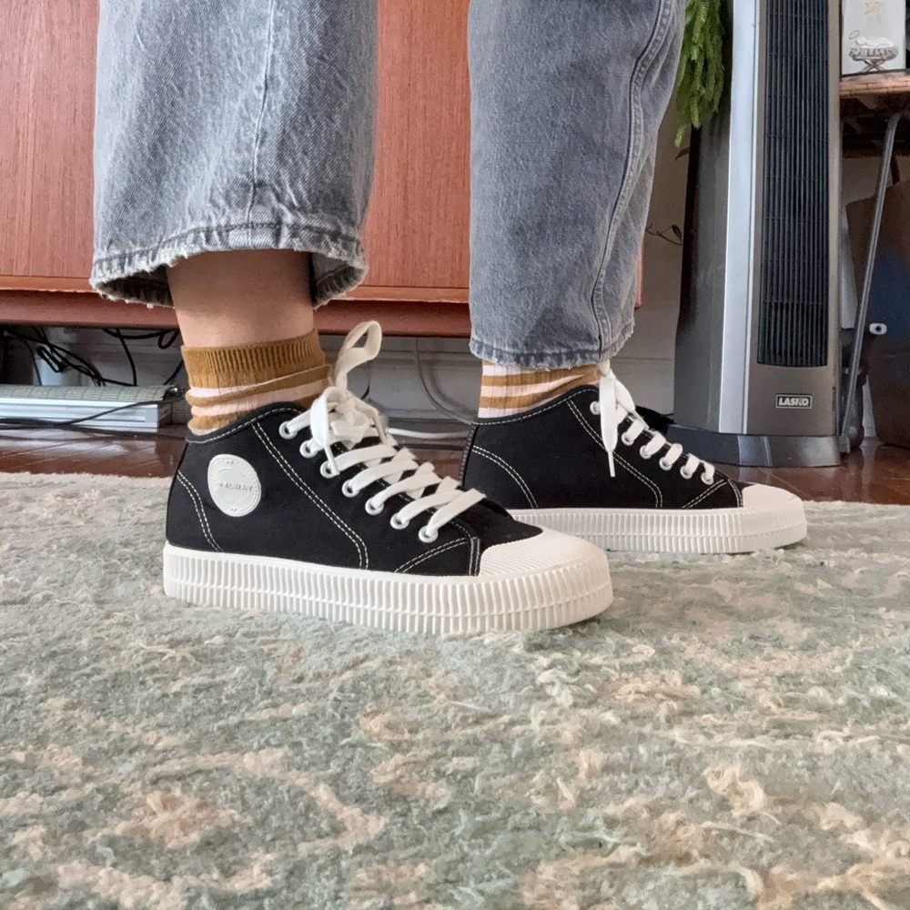 Coolway Black and White Women's Sneakers